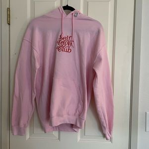 Lonely Ghost self love hoodie